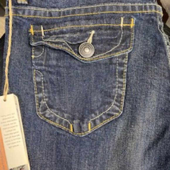 MEK DNM Women's Slim Bootcut Jeans - Picture 2 of 2